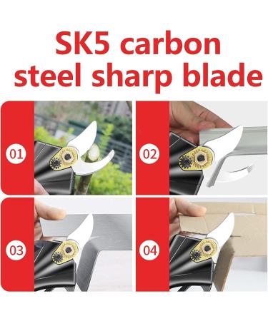 Electric Pruning Shears 36V Electric Pruning Shears Garden 30Mm Branch Cutter Electric Cordless for Hedge Trees Branches & Twigs Shears Cutter Small Gift - Buy Online on GoSupps.com