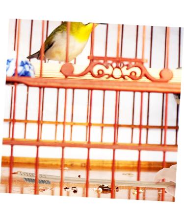 Housoutil 2pcs Set Cage Birds and Wooden Accessory Supplies Shovel Steel Long Parrot for Cleaning Brush Pet 7x9cm Assorted Color - Buy Online on GoSupps.com