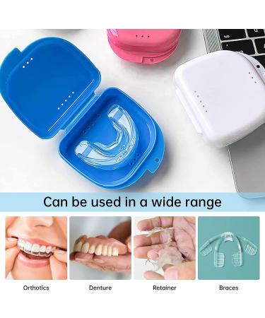 AIDSHUNN Invisalign Dentures Box - Orthodontic Tooth Storage for Braces Bleaching Tablets and Mouth Protection | Rose Chewies & Bracket Holder - Buy Online on GoSupps.com