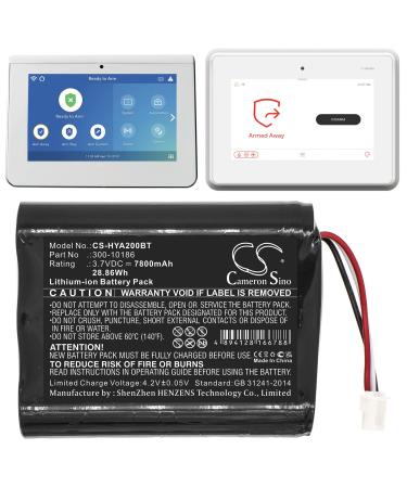 Battery for ADT ADT5AIO ADT7AIO Command Smart Security Panel