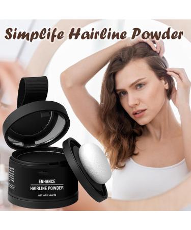 Hair Powder | Root Touchup Hair Color with Applicator - Long Lasting Hair Shading Tool Hair Concealer Gray Coverage for Fine and Thinning Hair - Buy Online on GoSupps.com