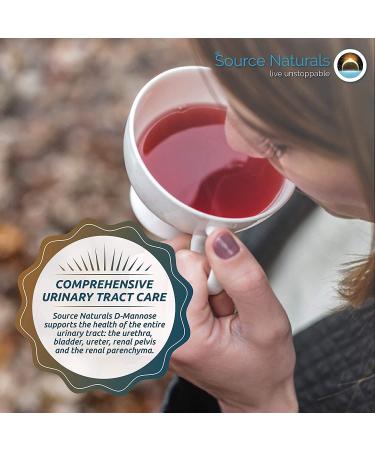 Source Naturals D-Mannose 500 mg - 120 Capsules for Urinary Health - Buy Online on GoSupps.com