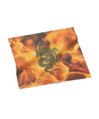 Urban Backwoods Chinese Dragon Microfiber Cloth Glasses Cleaning Cloth