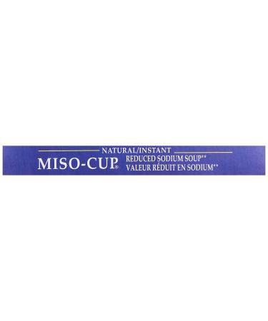 Edward & Sons Organic Reduced Sodium Miso Cup Instant Soup  1 oz - Buy Online on GoSupps.com