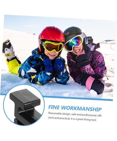 Buy Combined Hooks for Helmet Mask - Bicycle Holder & Outdoor Mask Fastening | PVC Protection for Ski Helmets | 4x2x1cm | International Shipping - Buy Online on GoSupps.com
