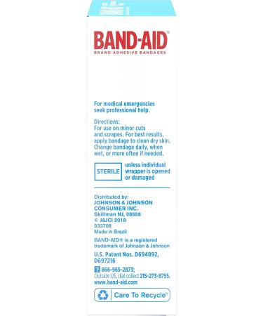Buy Band-Aid Water Block Waterproof Adhesive Bandages - 20 ct Fingertip & Knuckle (Pack of 6) | Fast International Shipping - Buy Online on GoSupps.com