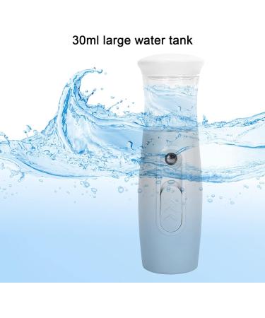 Nano Mist Sprayer White 30ml/10Z Mini Nano Mister for Travel Outdoor Face Cool Mist Steamer for Eyelash Extensions Skin Care Make Up Facial Mister for Normal Oily Dry Mixed Sensitive Skin - Buy Online on GoSupps.com