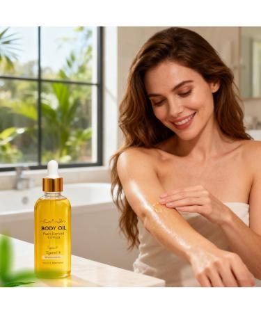  Jingmiger After Shower Body Oil Moisturizing Beauty Care 100ml - Post-Shower Moisturizing Dry Skin Care Daily Use Travel Night Day Beauty Hydration - Buy Online on GoSupps.com