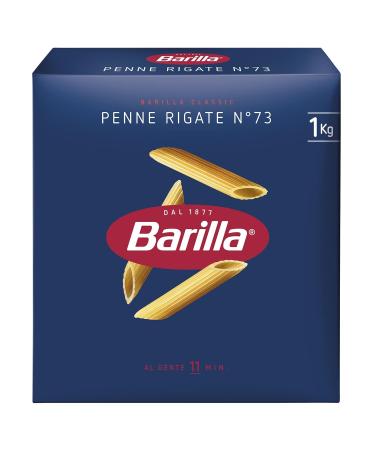 Barilla Classic Penne Rigate n.73 - High-Quality Durum Wheat Pasta (1 kg) | International Shipping Available - Buy Online on GoSupps.com