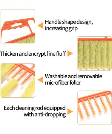 Venetian Blind & Window Duster Set with Microfiber Brushes - 2 Pack - Buy Online on GoSupps.com
