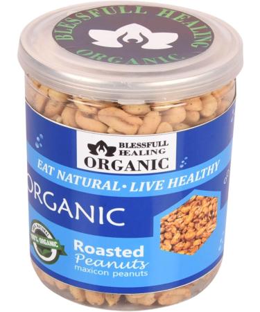 Blessfull Healing Organic Natural Vegan Maxicon Roasted Peanuts Crunchy Healthy Snacks 250 Gram - Buy Online on GoSupps.com