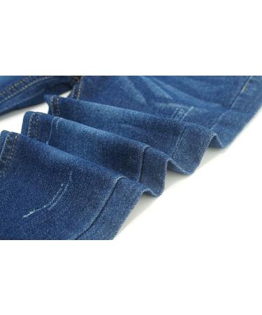 SEAUR Baby Boys Blue Ripped Jeans 3-4 Years | Elastic Waistband Denim Pants for Daily Wear - Buy Online on GoSupps.com