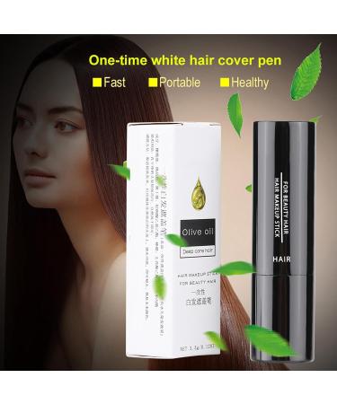 Premium Temporary Hair Color - Dark Brown Hair Dye Professional Hair Chalk & Lipstick for Instant Color - Buy Online on GoSupps.com