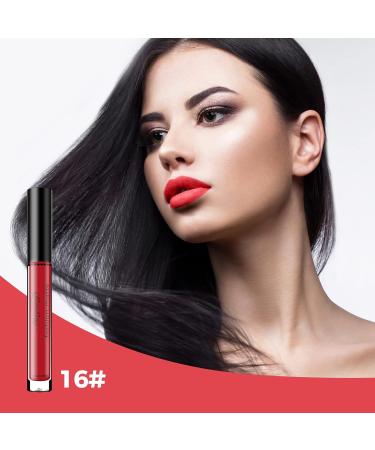 Allbestaye Long Lasting Waterproof Liquid Matte Lipstick - Non-Stick Cup 16# | Buy Waterproof Matte Lip Gloss Online - Buy Online on GoSupps.com