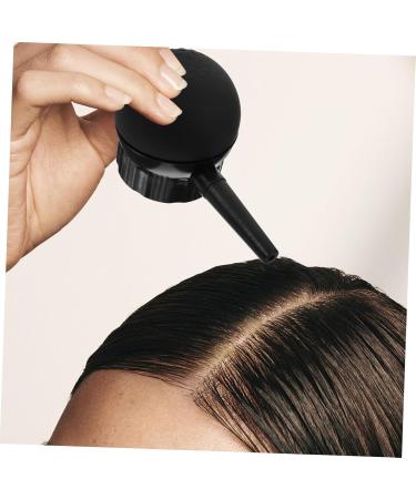 Beatifufu 1pc Hair Spray Bottle Fiber Powder Hair Building Nozzle Hair Fiber Nozzle Hair Powder Spray Black - Buy Online on GoSupps.com