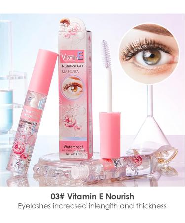 Volume And Length Mascara | Intense Lengthening Mascara - Water-Resistant Elongating Nourishing Gel For Women And Girls Enhanced Natural Look - Buy Online on GoSupps.com