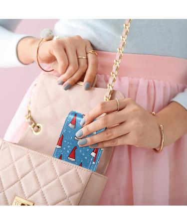Travel Lipstick Organizer Case | Portable Makeup Bag with Mirror | Cartoon Christmas Design - Shop Now - Buy Online on GoSupps.com