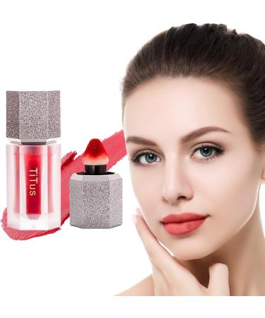 Long Lasting Lipstick Velvet Lip Gloss Portable Nonstick Makeup Lipstick with Color Development Easy to Push Away Teksome 203 - Buy Online on GoSupps.com