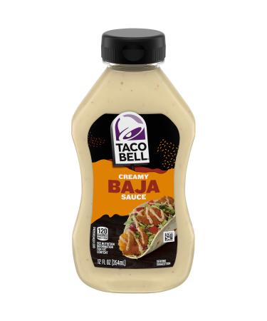 Taco Bell Mexican Taco Bell Baja Creamy Sauce, 12oz, 12 ounce