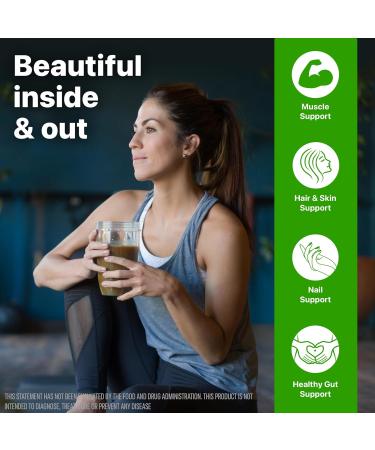 Orgain Wild-Caught Marine Collagen Peptides Powder for Women & Men Hair Skin Nail & Joint Support Supplement 12g Collagen Per Serving Pescatarian & Paleo Non-GMO Unflavored Type I & III 8.5oz - Buy Online on GoSupps.com