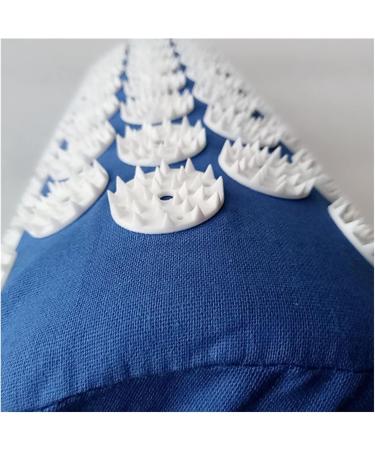 Dunlap Acupressure Massage Cushion - Spike Mat for Back Pain Relief | Yoga Acupuncture Pillow (62x38 cm Blue Set) - International Shipping Available - Buy Online on GoSupps.com