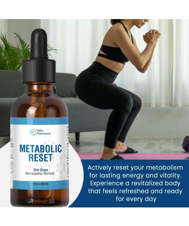 HelloPharmacist Original Metabolic hCG Reset Homeopathic Diet Drops - Original Formula - 2 Ounce - 60mL - Buy Online on GoSupps.com