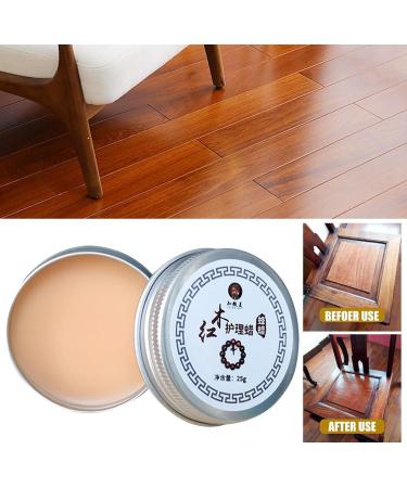 Wood Floor Wax Polish | Multipurpose Beewax Wood Polishing 25g Restorer | Furniture Care Wood Polish Beewax for Home Furniture Chairs Cabinets Tables Wood Floors Wardrobes Pochy - Buy Online on GoSupps.com