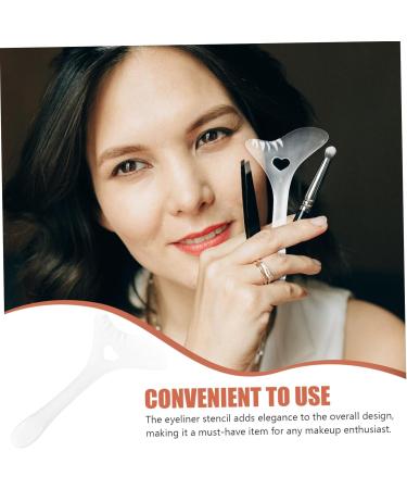 POPETPOP Applicator Multifunctional Makeup Assistant Stencil Silicone Lash Tool Multi-functional Reusable 12.00X6.00X0.50CM As Shown - Buy Online on GoSupps.com