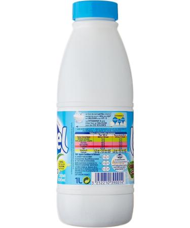 Lactel Lait U.H.T Demi cr m 1L - Pack de 6 bouteilles - Buy Online on GoSupps.com