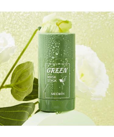 Green Tea Blackhead Remover Mask Stick for Deep Pore Cleansing and Oil Control - Skin Brightening and Moisturizing - Men and Women - Buy Online on GoSupps.com
