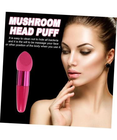 FOMIYES sponge Puffs powder puff applicator cotton pad Sponge Makeup Puff make up handle Makeup Sponge Applicator Mushroom head Powder Puff wet puff make up for face - Buy Online on GoSupps.com