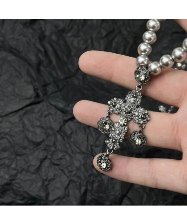 OralGos Palace Style Gothic Necklace - Handmade Crucifix Pendant for Daily Wear | Unique Metal Jewelry - Buy Online on GoSupps.com