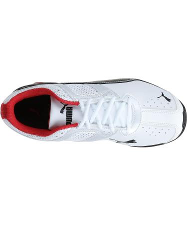 PUMA Men's Tazon 6 Sneaker - White/Black/Silver - Size 10 - Buy Online on GoSupps.com