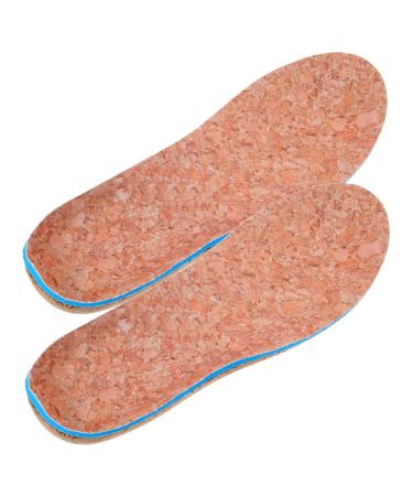Beaupretty 1 Pair Cork Insole Raised Insole Insoles Height Increase Insole Shoe Inserts Men Height Heel Lift Pads Height Increasing Shoes Sports Shoe Pads Booster Pad Heighten Man