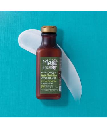 Maui Moisture Hemp Seed Oil Conditioner - Hydrating Vegan Formula for Dry Hair | Silicone-Free Sulfate-Free | Strengthens Weak & Brittle Hair | 13 Fl Oz - Buy Online on GoSupps.com