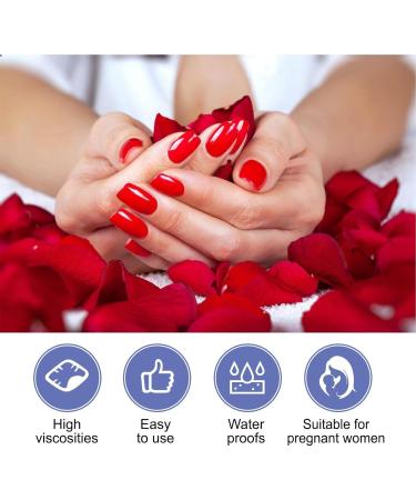 Nail Adhesive Tabs 264 Double Sided Press on Nails Sticky Tabs Transparent Fake Nail Glue Stickers Waterproof Glue Tabs for Manicure Girls Nails Care and Extension Styles - Buy Online on GoSupps.com