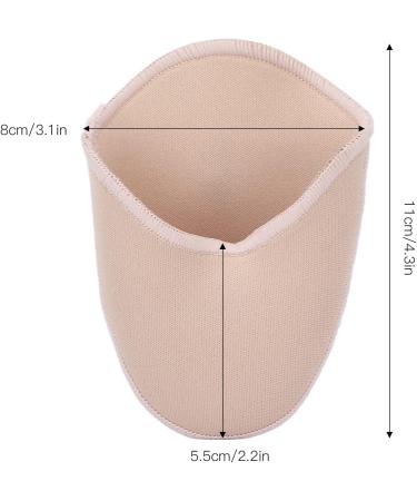 Tgoon Toe Dance Protector - Reusable Ballet Half Pads for Toe Protection | Washable Ouch Pouch Pointe Shoe Toe Pads for High Heels - Buy Online on GoSupps.com