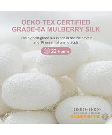 Buy 100% Pure Mulberry Silk Bonnet for Sleeping - 22 Momme Luxury Women's Hair Care Maintains Hairstyles Overnight - Pink Elastic Design - Buy Online on GoSupps.com