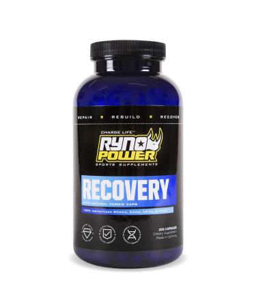 Ryno Power Recovery Post-Workout Supplement Capsules (33 Servings)
