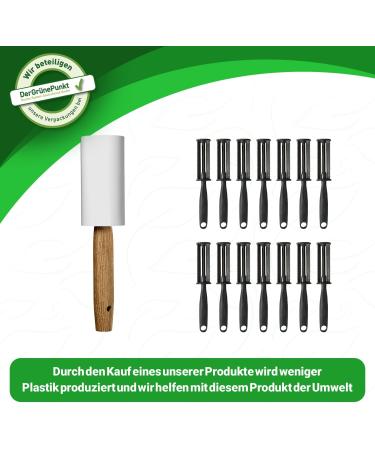 Purple Butterfly Bamboo Foot Roll - 540 Leaves Extremely Adhesive | 6 Rolls + Bamboo Grip & Dust Cover | Perfect for Clothing Car Sofa - International Shipping Available - Buy Online on GoSupps.com