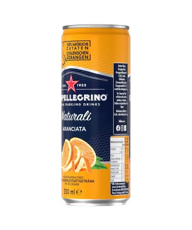 Buy San Pellegrino Aranciata Orange Lemonade 4-Pack (330ml) | 16% Juice | International Shipping - Buy Online on GoSupps.com