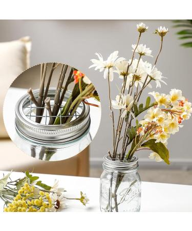 Insert de couvercle en m tal argent pour pot de fleurs - Organiseur de fleurs - Couleur argent e Lot de 8. - Buy Online on GoSupps.com