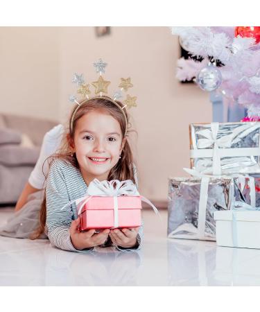 Uonlytech Bridal Hair Clip Christmas Star Headband Shiny Pentagram Head Bopper Holiday Hair Hoop Birthday Hair Accessories for Costume Party Wedding Hair Clip - Buy Online on GoSupps.com