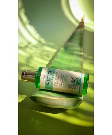  Sattva Ayurveda Sattva Ayurveda Neem & Aloe Vera Hair Shampoo 210ml Paraben Free SLS - Buy Online on GoSupps.com
