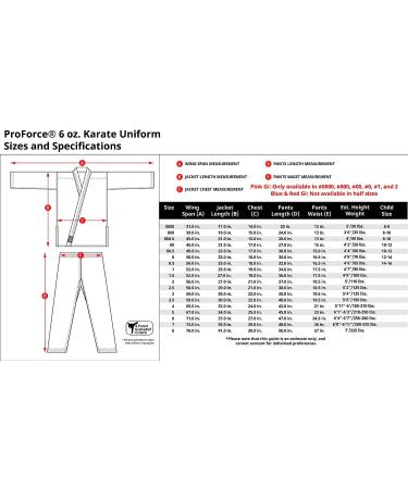 ProForce 6oz Traditional Karate Uniform - White | Size 00 - Buy Online on GoSupps.com