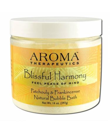 Abra Therapeutics Natural Bubble Bath Blissful Harmony Patchouli & Frankincense 14 oz (397 g)