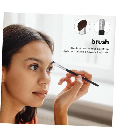 NULYLU 4 Pcs Contour Brush Eye Liner Brush Brow Brushes for Eyebrows Eye Shadow Brush Eye Makeup Horse Hair - Buy Online on GoSupps.com