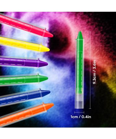 Nebulaglam 6 Colors UV Body Paint Set - Neon Face Makeup for Kids & Adults | Ideal for Carnival Halloween Christmas - Buy Online on GoSupps.com