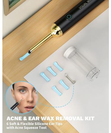 Premium Ear Wax Removal Kit with HD Camera - 8 Pcs Ear Picker Set - Compatible with iPhone & Android - Waterproof Otoscope for Effective Earwax Removal - Buy Online on GoSupps.com