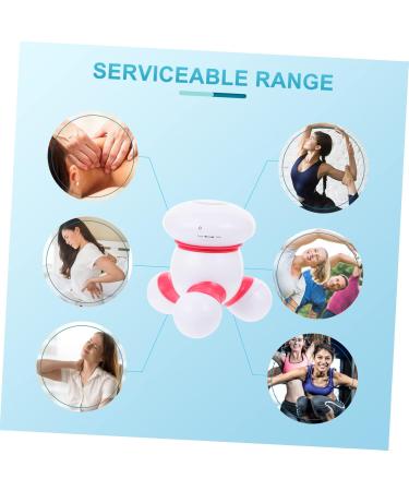 PLAFOPE Body Massager - 1 Piece Massage Instrument 9.5x9.5cm - Red | International Shipping Available - Buy Online on GoSupps.com